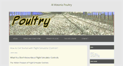 Desktop Screenshot of al-wataniapoultry.com